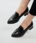 کفش کالج زنانه طرح سنگی کد‌ 23676