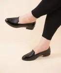 کفش کالج زنانه ورنی کد 23703
