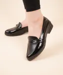 کفش کالج زنانه ورنی کد 23700