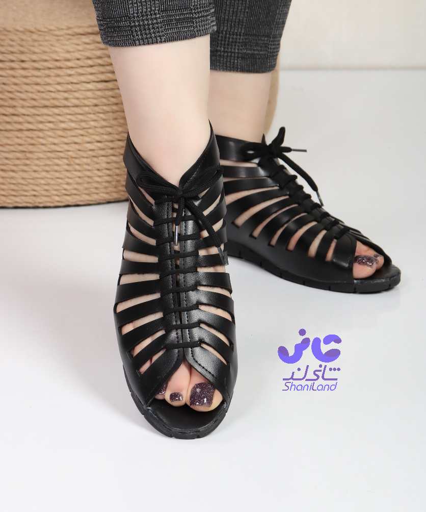 صندل هزار بند بدون پاشنه کد 2516