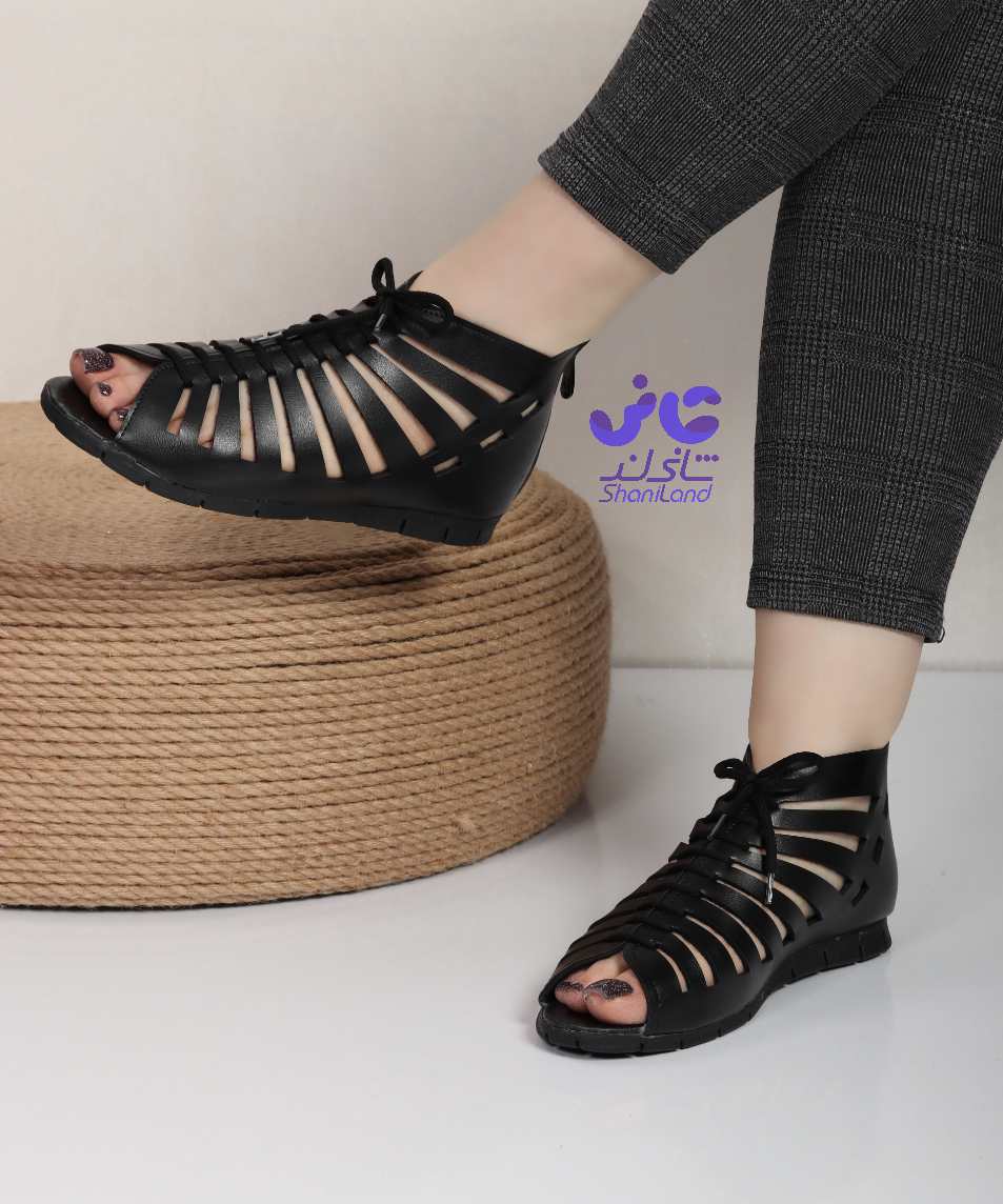صندل هزار بند بدون پاشنه کد 2516