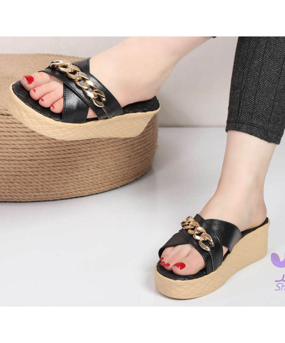 صندل لژدار زنجیر دار ضربدری کد 26301