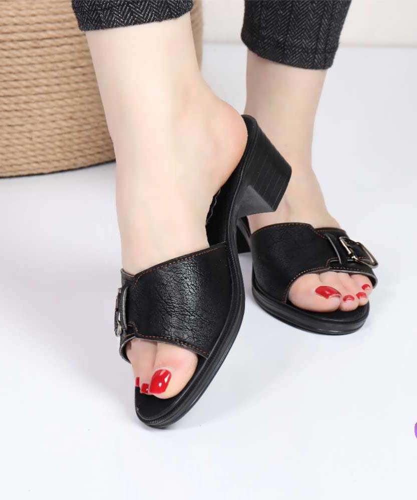 صندل سگک دار پاشنه دار کد 21266
