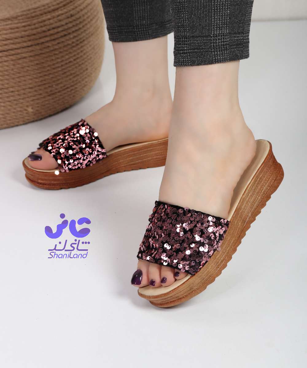 صندل پولکی لژدار کد 2643