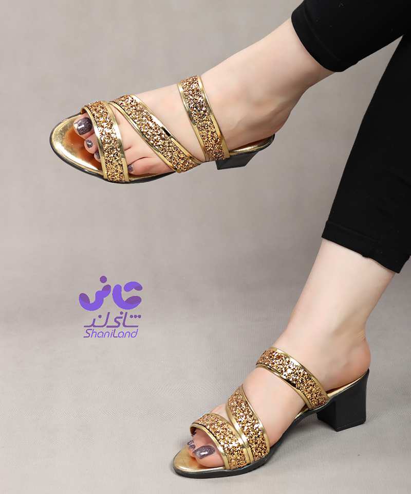 صندل پاشنه دار لمه کد 26377