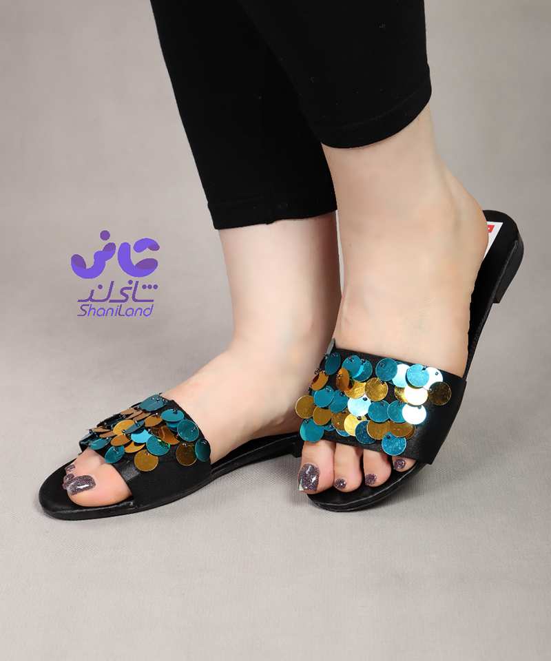 صندل روفرشی پولکی کد 26378