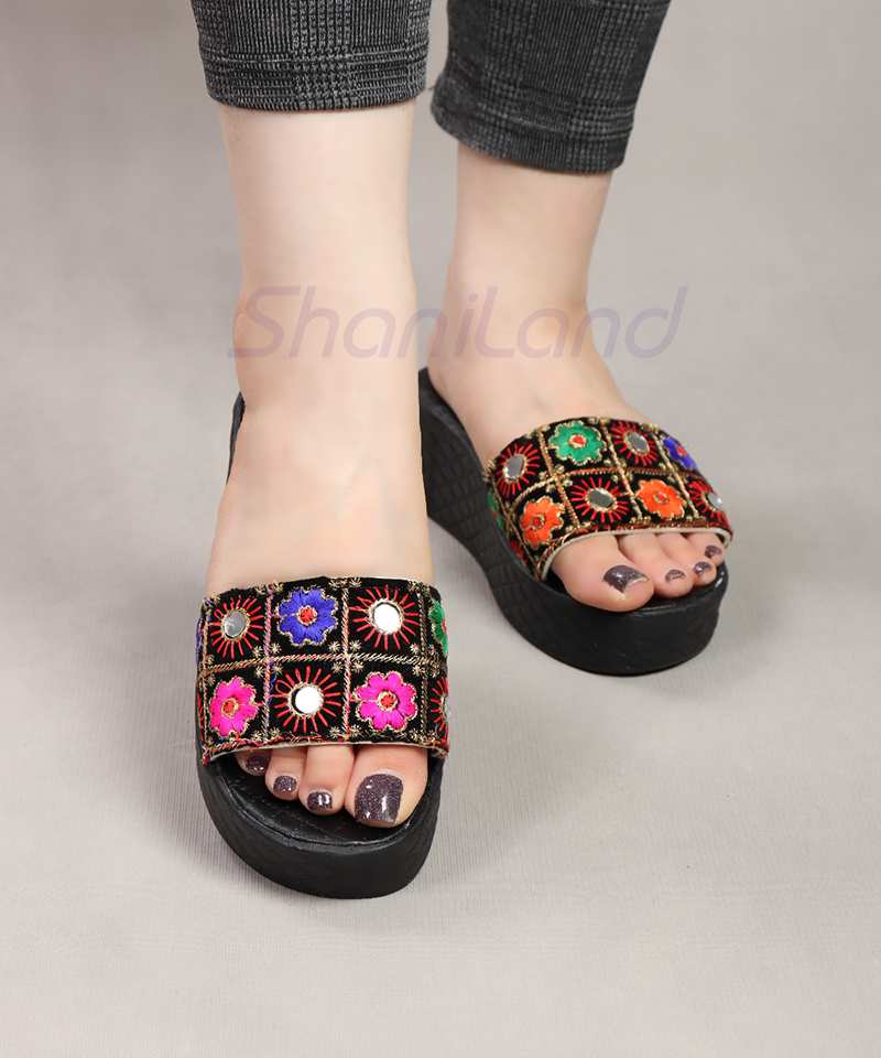 صندل لژدار مدل ترکمن کد 26383