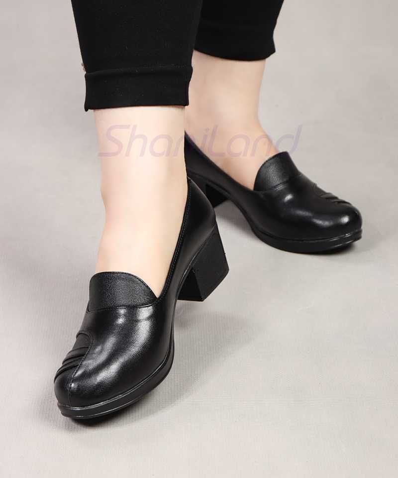 کفش پاشنه دار زیره طبی کد 23284