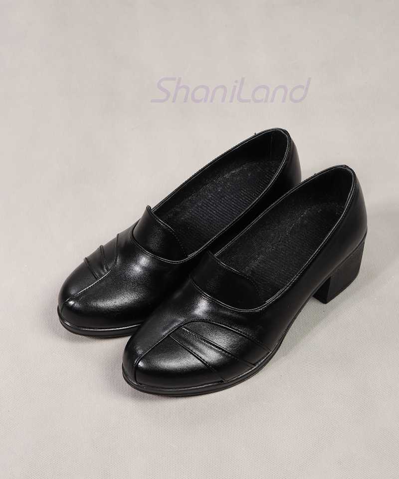کفش پاشنه دار زیره طبی کد 23297