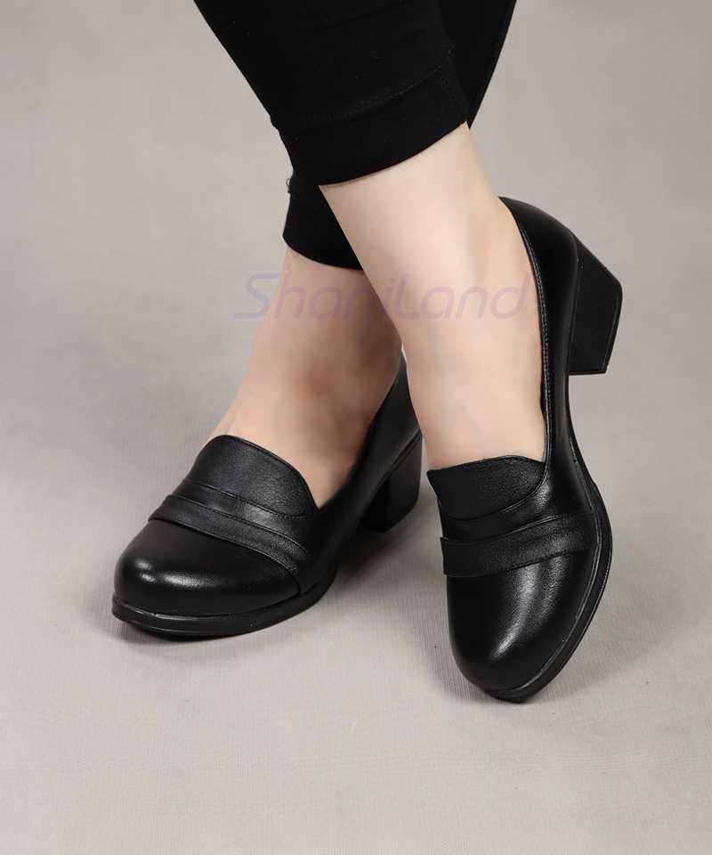 کفش پاشنه دار زیره طبی کد 23300