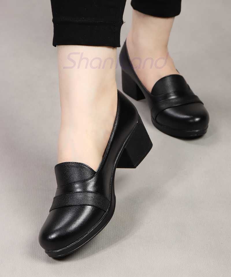 کفش پاشنه دار زیره طبی کد 23300