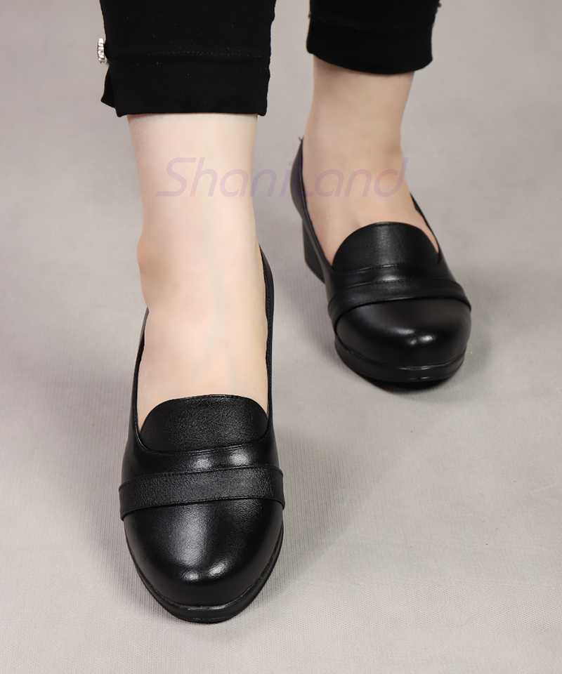 کفش پاشنه دار زیره طبی کد 23300