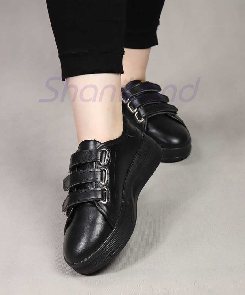 کتونی 3 چسبی لژدار کد 24238