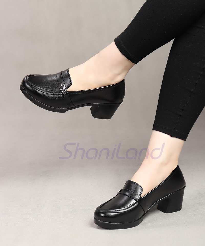 کفش پاشنه دار زیره طبی کد 23327