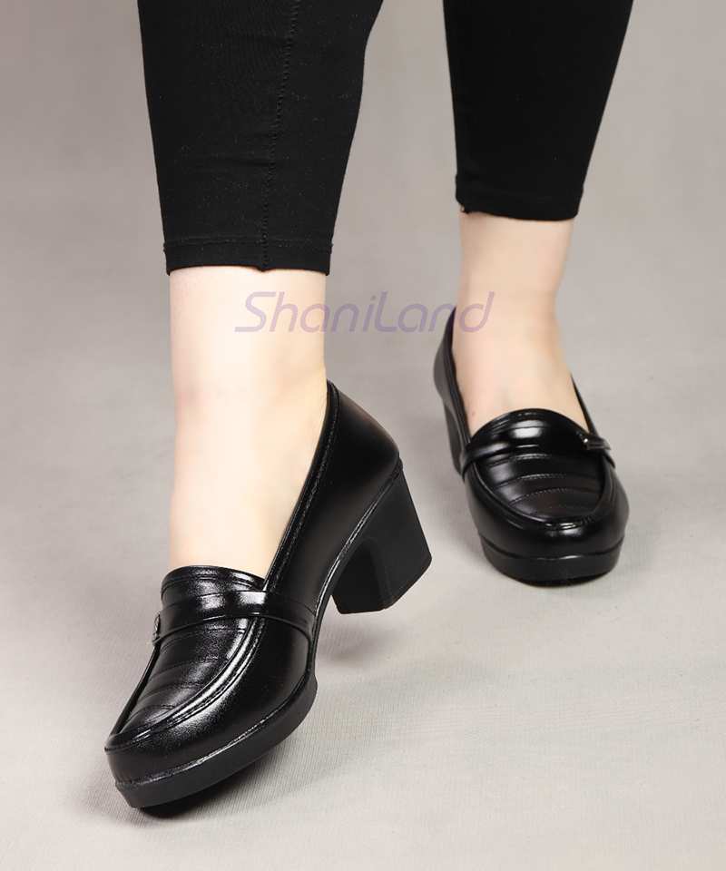 کفش پاشنه دار زیره طبی اداری کد 23328