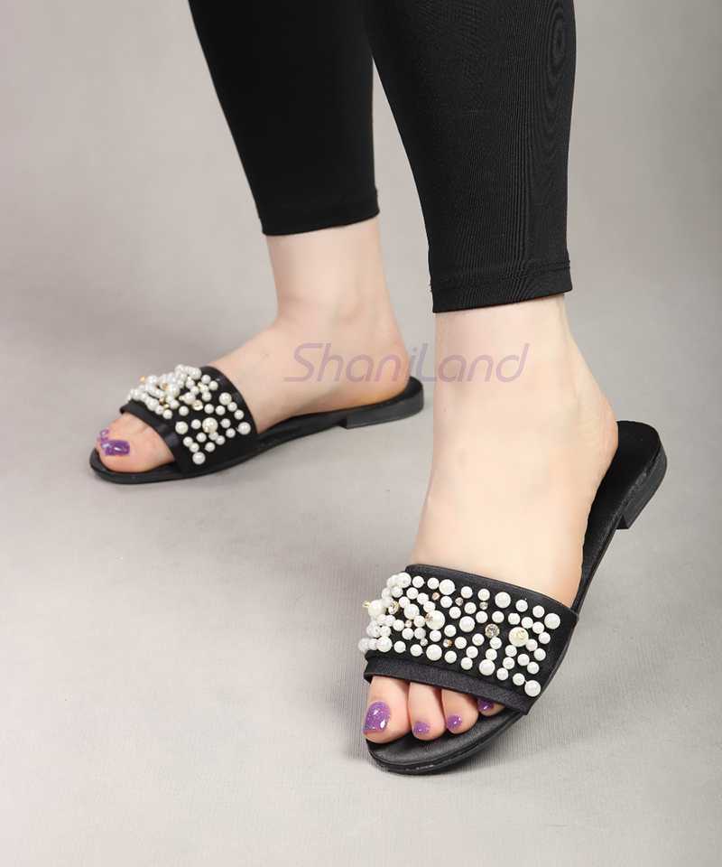 صندل روفرشی مرواریدی کد 26431