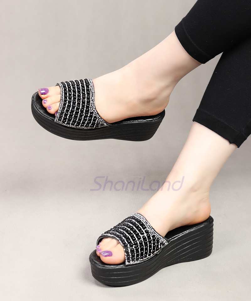 صندل لژ دار مجلسی مرواریدی 26432