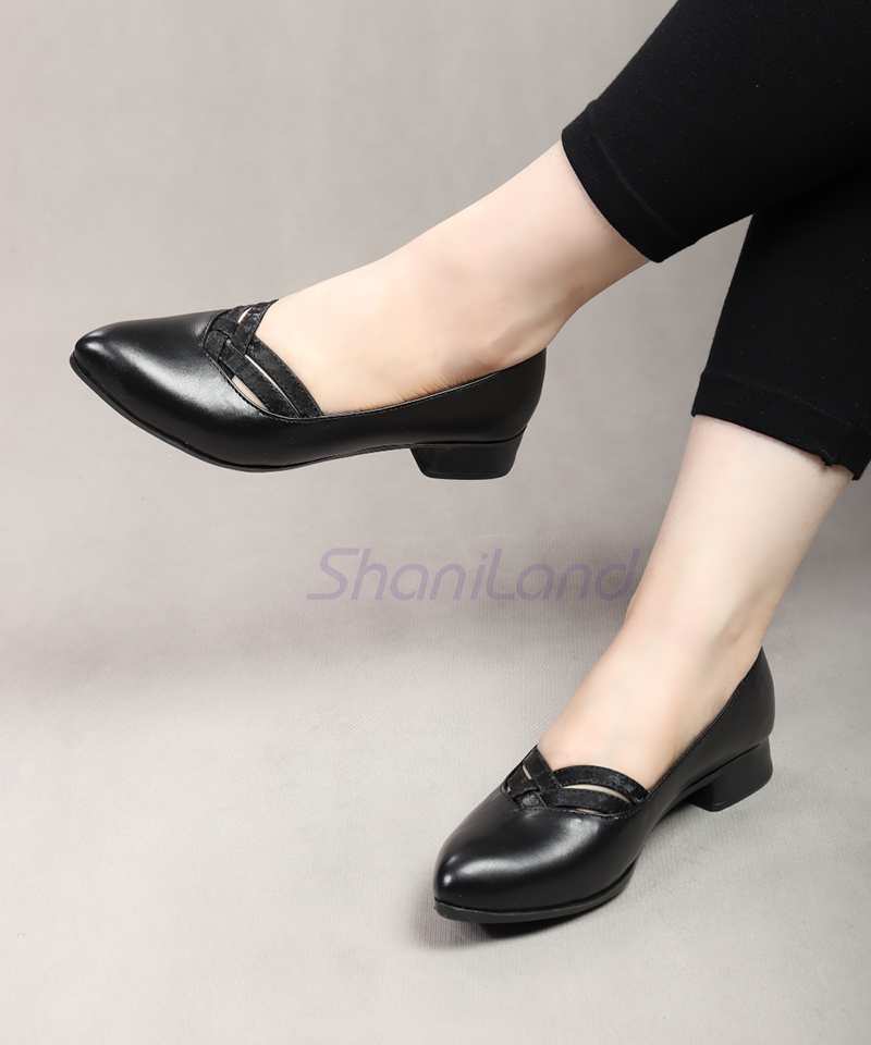 کفش پاشنه دار زیره طبی مدل حصیری کد 23350