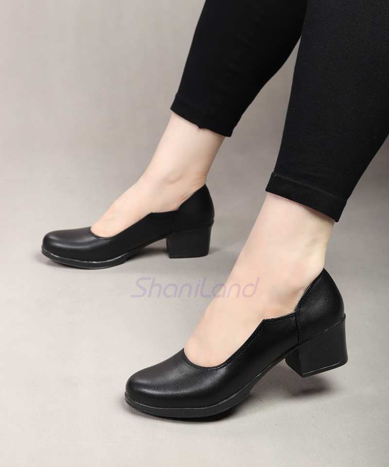 کفش پاشنه دار زیره طبی مدل دالبر 23353