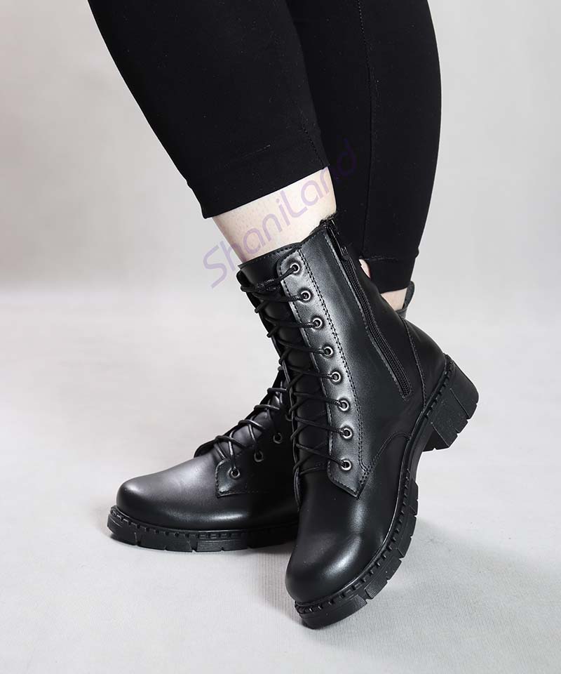 نیم بوت بغل زیپ کد 21104