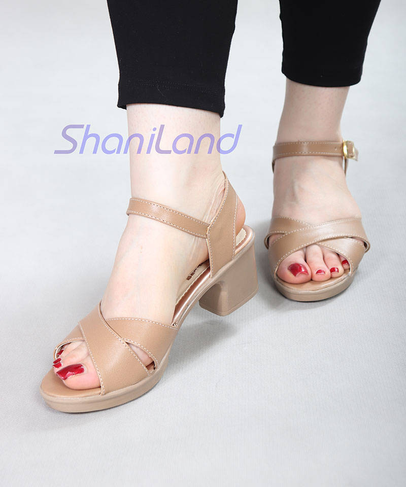 صندل تابستانی پاشنه دار طبی کد 25165