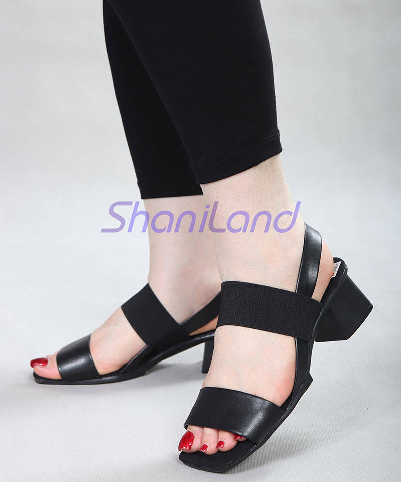 کفش تابستانی پاشنه دار کشی کد 25166