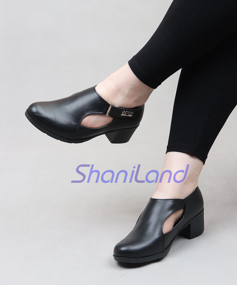 کفش پاشنه دار چشمی کد 23508