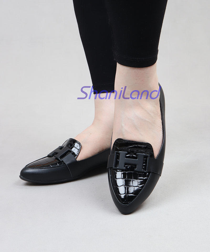 کالج پاشنه کوتاه مدل هرمس کد 23514