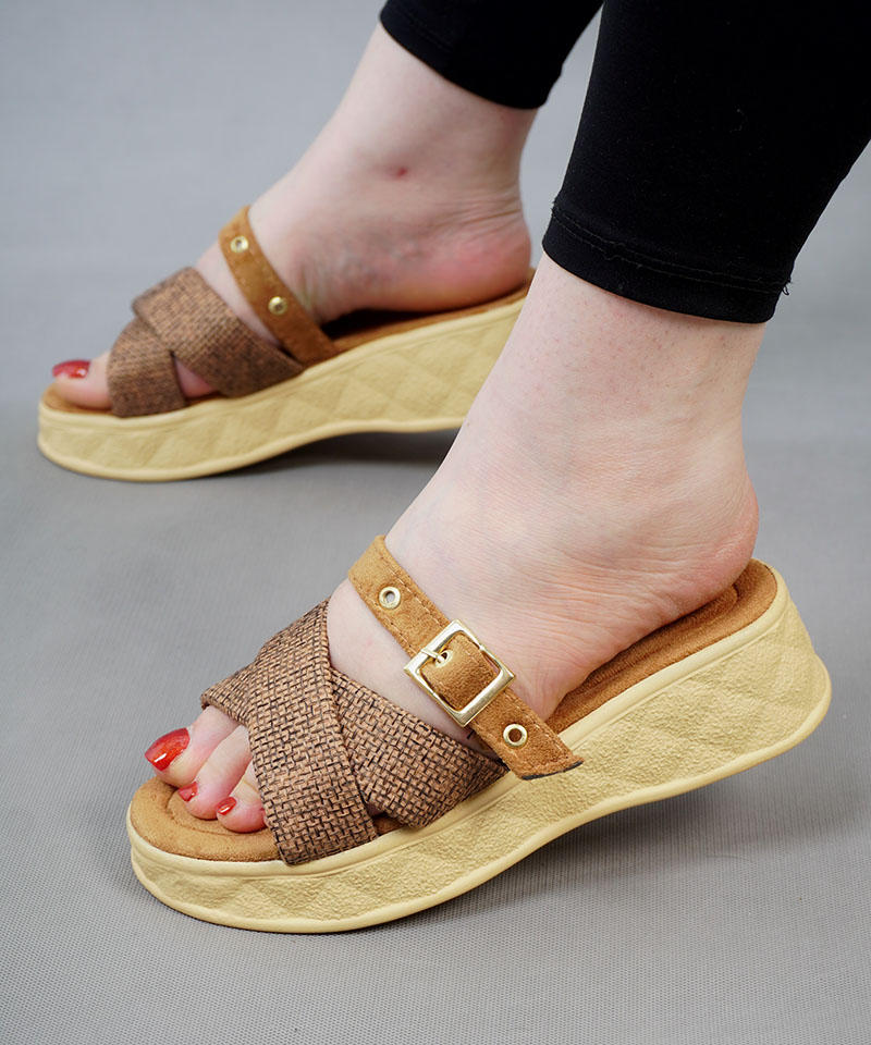 صندل مراکشی ضربدری لژدار کد R26552