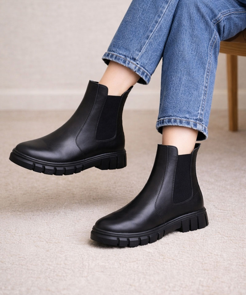 نیم بوت بغل کش کد 2127